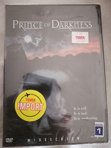 Dvd Película Prince Of Darkness John Carpenter. Dvd Region 1