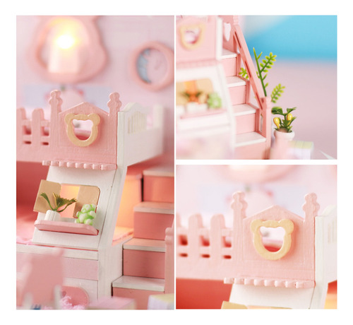 Casa De Muñecas Diy Juguete Para Niñas