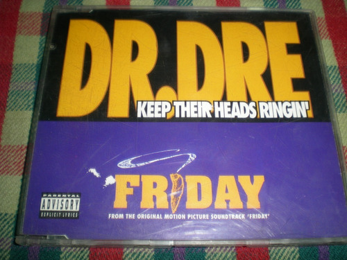 Dr Dre / Keep Their Heads Ringin Maxi Single Holandes 