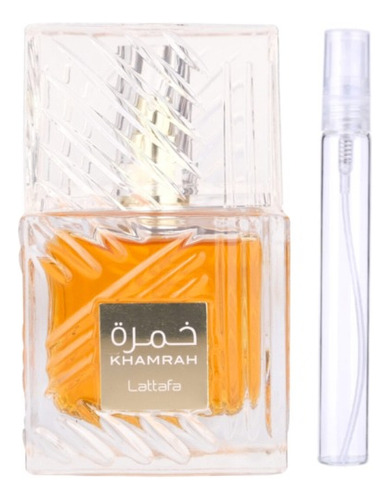 Perfumes Lattafa Khamrah Parfum Edp 10 ml Recargable
