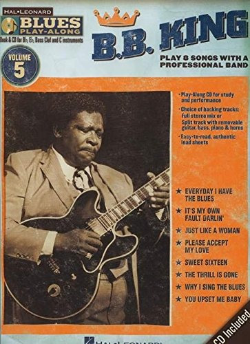Bb King  Blues Playalong Volume 5 (bookcd) (hal Leonard Blue