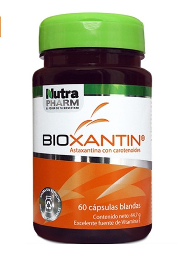 Bioxantin Nutrapharm 60 Caps  Antioxidante