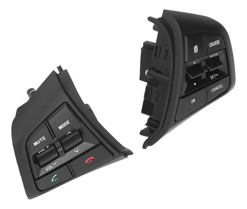 W Reemplazo Del Botón Del Volante For Hyundai 2pcs Control S