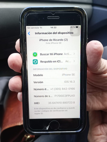 Celular iPhone 6 Se + Cargador + Funda - Oferta Imperdible!