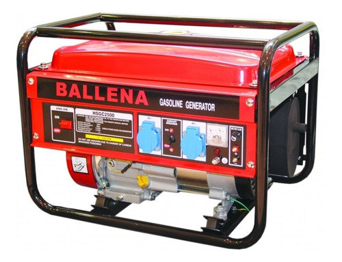 Generador A Nafta Ballena 2.2kw 5.5hp Con Arranque Eléctrico