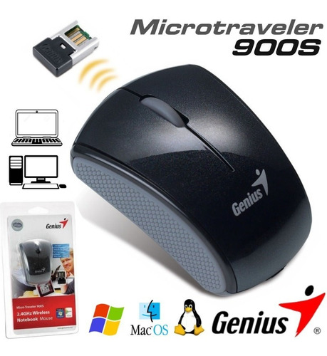 Mouse  Inalambrico Genius Micro Traveler 900s Wireless