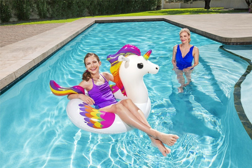 Unicornio Inflable Salvavidas Bestway