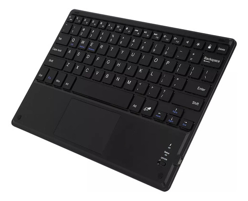 Teclado Bluetooth Inalámbrico Ultrafino Con Panel Táctil