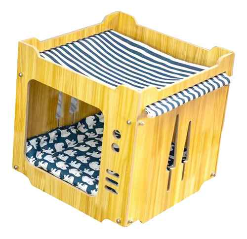 Cama Para Gatos, Casa Cúbica, Casa Para Rascar, Escondite,