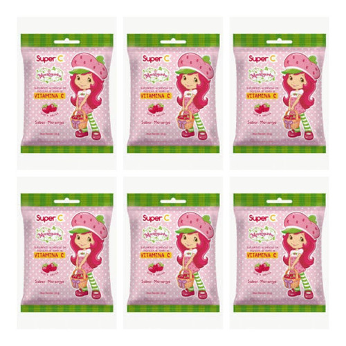 Nutriex Moranguinho Suplemento De Vitamina C 25g (kit C/06)