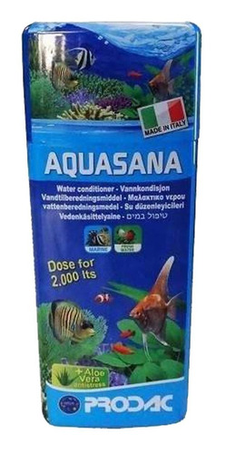 Prodac Aquasana 500ml Prepara A Água Para O Aquário