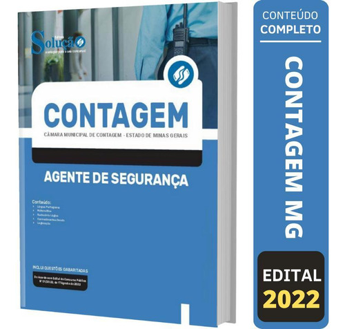 Apostila Câmara De Contagem Mg - Agente De Segurança