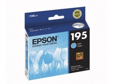 Cartucho Epson T195 Cian Original Tinta 3 Ml T195220