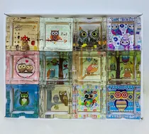 Comprar 12 Ceniceros Retro Cuadrado Vidrio Hotel Eventos Con Diseño