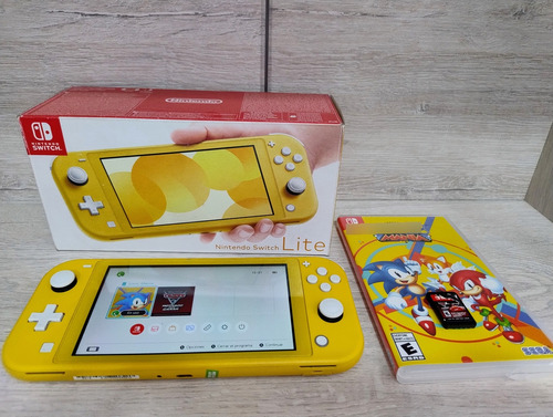 Consola Nintendo Switch Lite + Micro 32gb + 2 Juegos