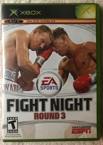 Videojuego Fight Night Round 3 Xbox Original