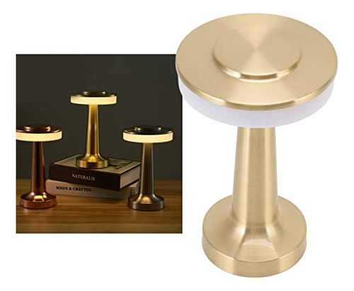 Lámpara De Mesa Inalámbrica, Estilo Retro, Control Táctil, 3