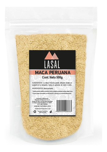 Maca Peruana 500 Gramos Pouch Resellable