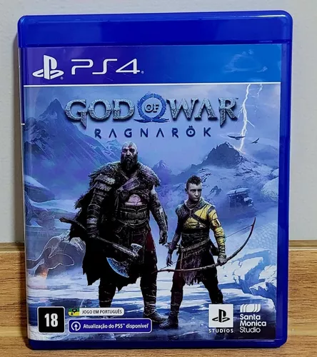 Jogo God of War Ragnarök, PS4