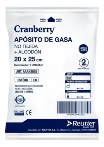 comprar Apósito Curación Gasa Estéril Nt 20x25 Pad X10