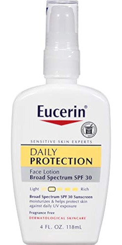 Eucerin Daily Protection Face Lotion - Amplio Espectro Spf 3