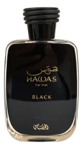 Perfume Árabe Hawas Black Rasasi Masculino 100ml Edp