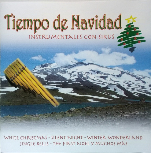 Cd Tiempo De Navidad (instrumentales Con Sikus)