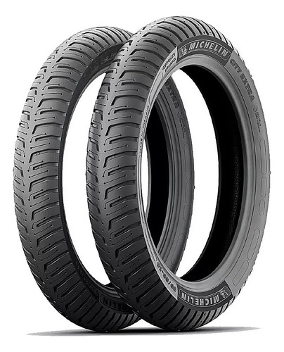 Par Pneu Michelin S/c Factor Titan 150 160 100/90+ 80/100-18