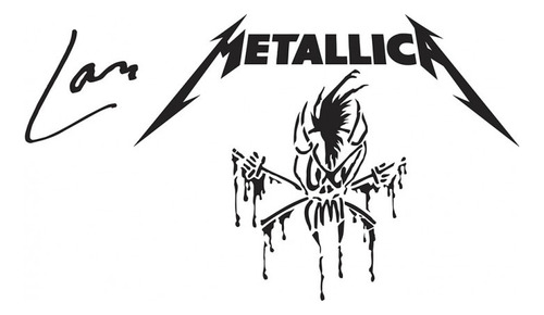 Baquetas Ahead Lars Ulrich Signature Metallica Scary Guy