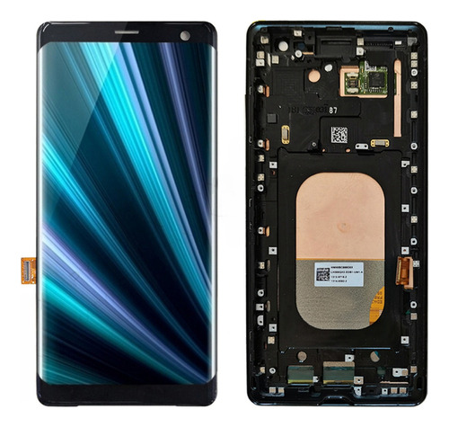 1 Pantalla Táctil Oled Con Marco Para Sony Xz3 H9436 H8416