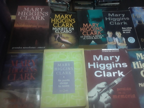Mary Higgins Clark - Lote X7 Libros - Dos Niñas Años Perdido