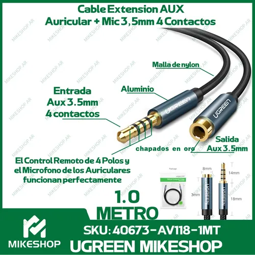 Extension auriculares online