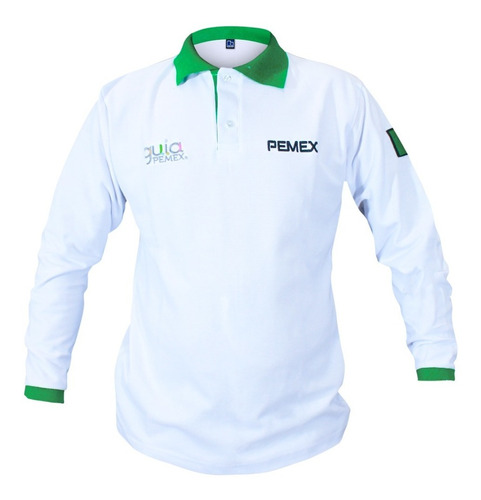 Playera Polo Nueva Imagen Pemex. Uniforme Para Gasolineras