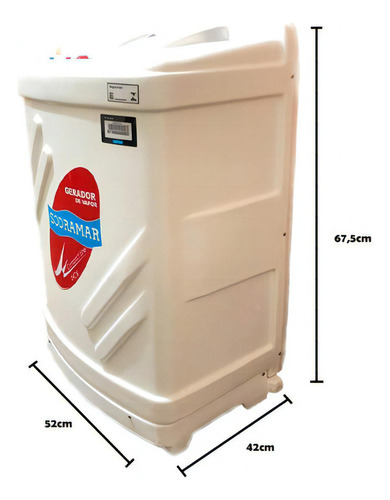 Sodramar Sauna Vapor Compact Line Inox 24kw 380v Trif 40m