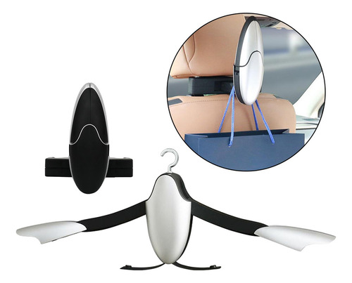 Percha Para Abrigos De Coche Con Gancho De Almacenamiento
