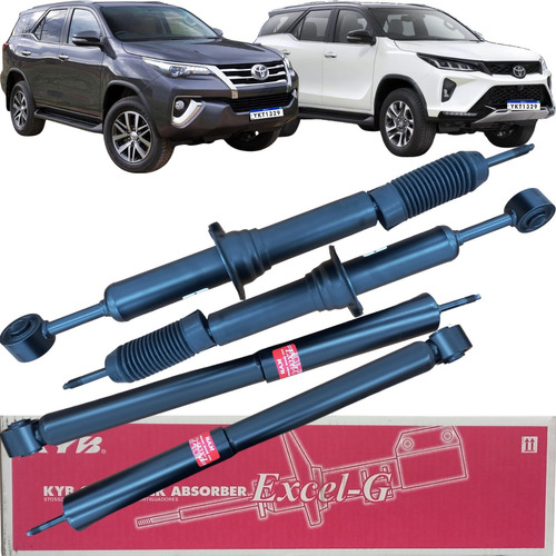 4 Amortecedor Original Kyb Excel-g Hilux Sw4 2016 A 2024