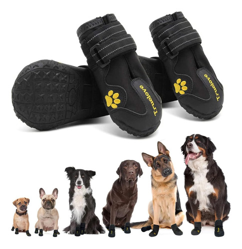 Expawlorer 4pcs Zapatos Antideslizantes Para Perros - Botine