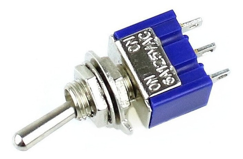 Interruptor Switch Palanca Toggle Mts-102 On-on 6a 3 Pin