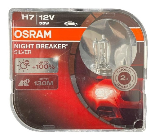 2 Bombillos Osram Alemanes H7 Night Breaker Silver 12v55w 