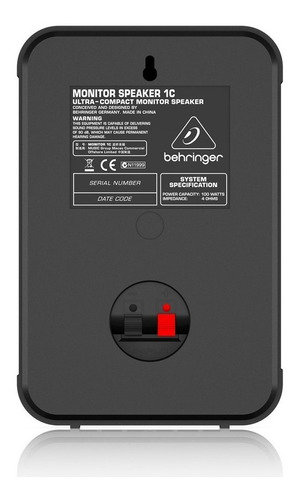 Monitor De Estudio Behringer 1c 5 Pulgadas 25rms