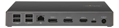 Docking Station Startech Usb Tipo C Para 3 Monitores 4k
