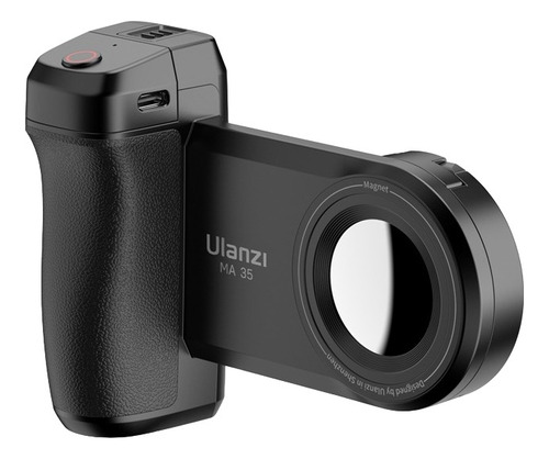 Suporte De Celular Com Grip Bluetooth Magnetico Ulanzi Ma35 Cor Preto