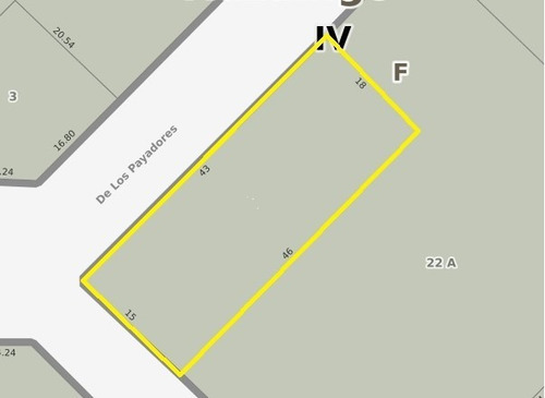 Imagen 3 de 5 de Venta Lote De 823 Mt Parque Leloir, Ituzaingo