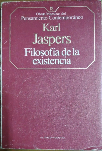 Filosofia De La Existencia Karl Jaspers