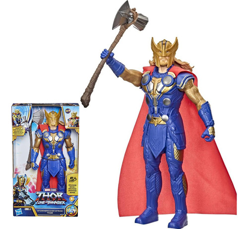 Muñeco Figura De Acción Thor Con Sonido Y Frases - El Rey