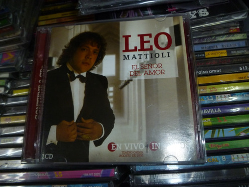 Leo Mattioli - El Señor Del Amor En Vivo +ineditos Cd Doble