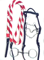 Comprar Conjunto Completo De Cabeçada Rédea E Freio - Para Cavalo