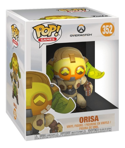 Funko Pop Orisa 352 Games Overwatch 6 Pulgadas 