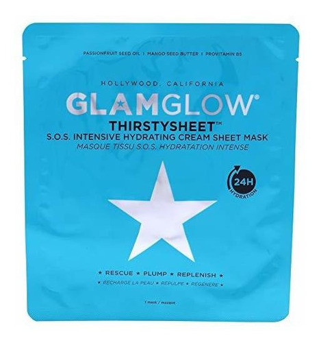 Mascarillas - Glam Glow Thirstysheet S.o.s. Intensive Hydrat