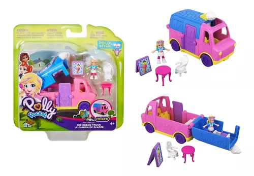 Polly Pocket Mattel Caminhão De Sorvetes